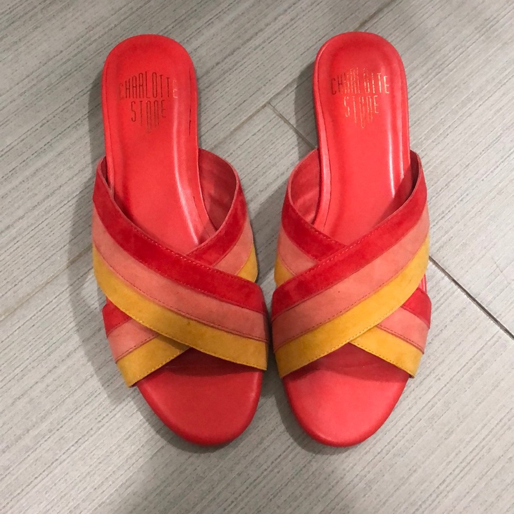 Charlotte Stone flat sandals